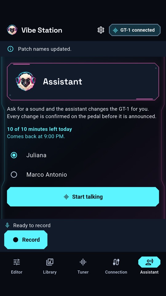 Vibe Station — the artificial-intelligence assistant